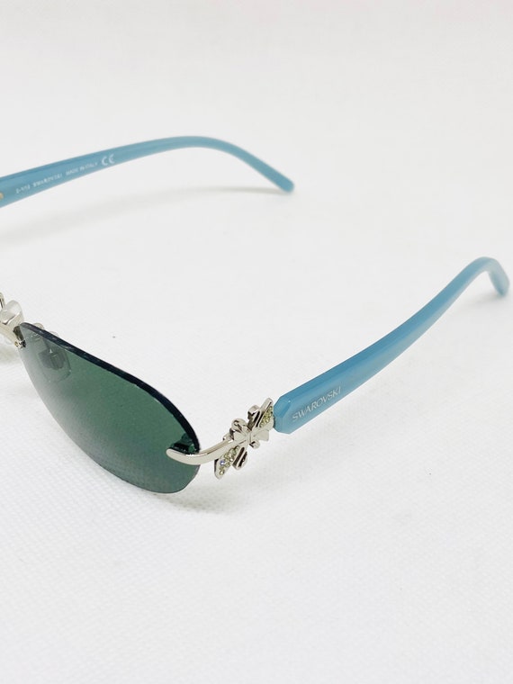 SWAROVSKI Blossom Sw 5046 018 56 16 135 Vintage Sunglasses  display picture 3