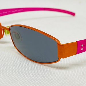 COCO SONG by chinese culture velvet touch 1 53 15 135 vintage sunglasses DEADSTOCK