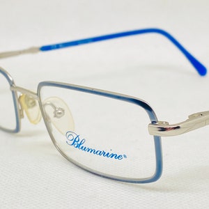 BLUMARINE bm 90352 998 51 18 135 vintage glasses DEADSTOCK