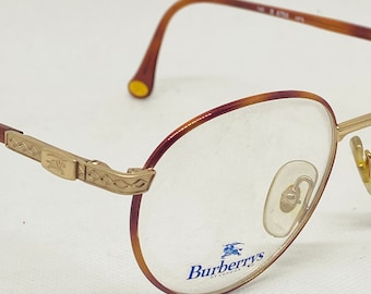 Burberry B2076 3143 Gray Brown Marble Rectangle Eyeglasses  display picture 1