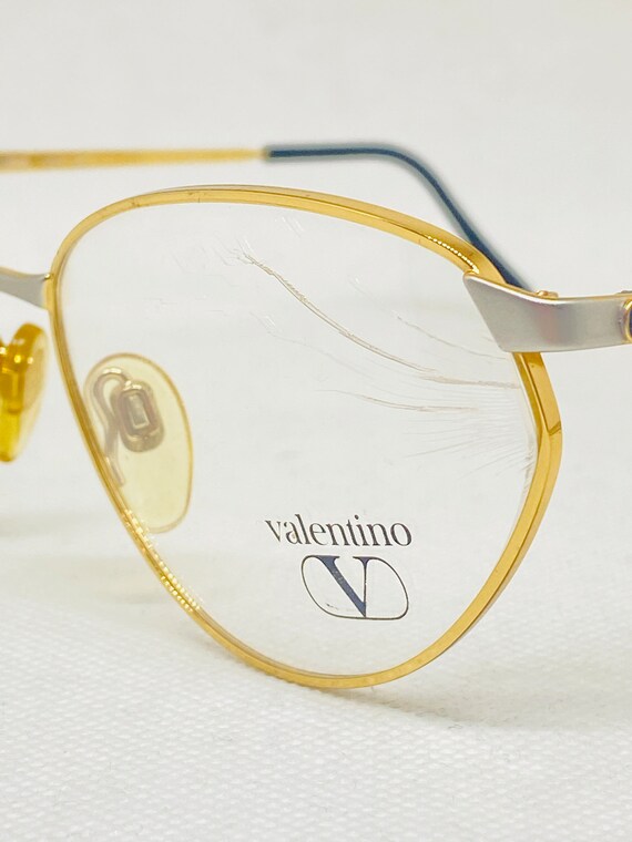 Valentino glasses‎ new dead stock VALENTINO V447 903 53 16 125 Vintage Glasses DEADSTOCK - Etsy main image 4