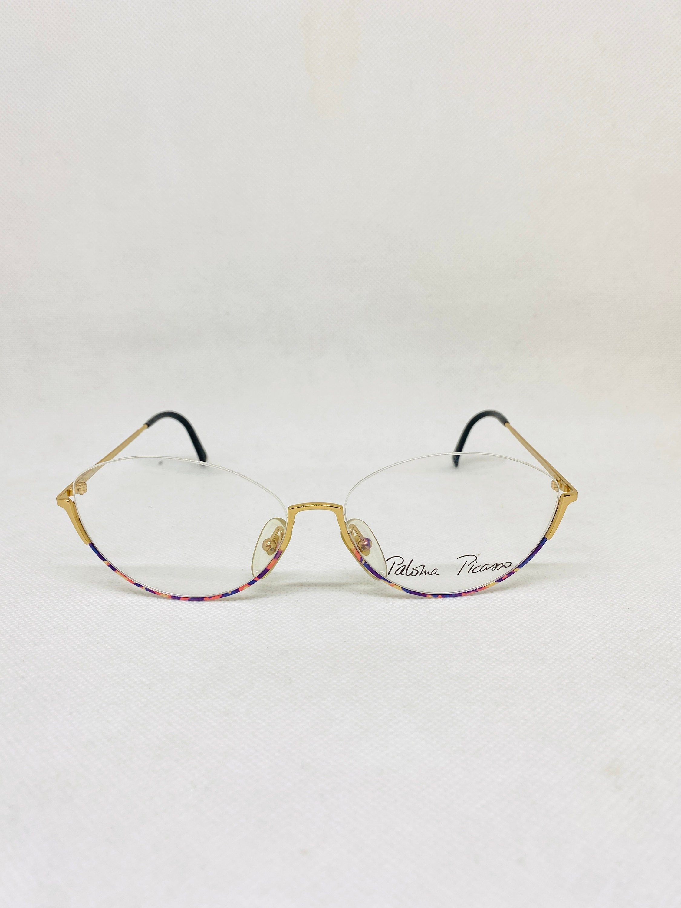 パロマ・ピカソヴィンテージ3827 PALOMA PICASSO 3827 48 58 20 130 Vintage Glasses DEADSTOCK