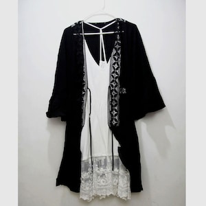 Black Kimono Etsy Canada