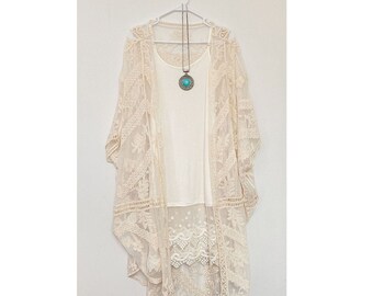 lace kimono jacket