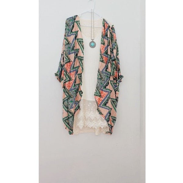 Leaf Lace Kimono