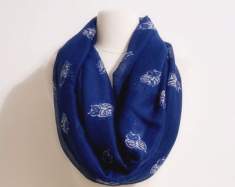 Owl collection by Kongle Owl print scarf