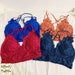 buy 2 get 1 free item, crochet Lace bralettes, Womens Seamless Bralette Crop Top, yoga, non-wired, padded, plus size, xl 