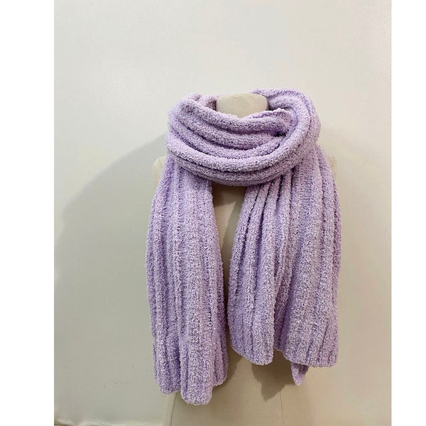 Lilac Purple OMG SO Soft Cozy Warm Winter Scarf For Her, Winter Scarf, Shawl,Bridesmaid Gift