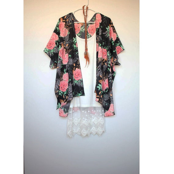 Petite kimono cardigan deals