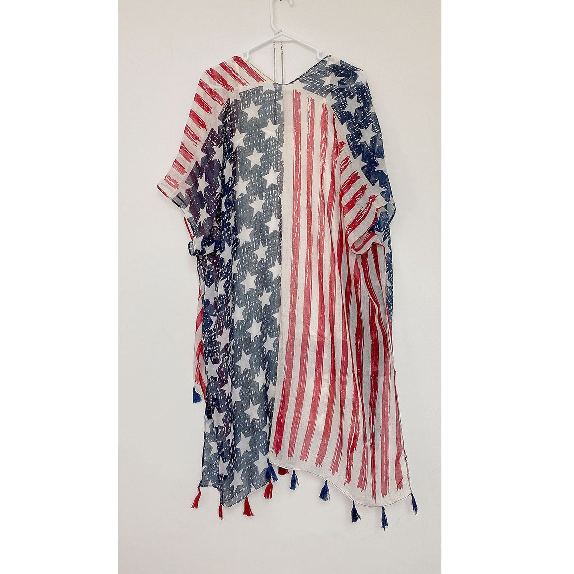 American Flag Lightweight Kimono | Etsy
