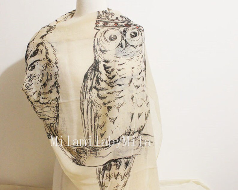 owl scarf