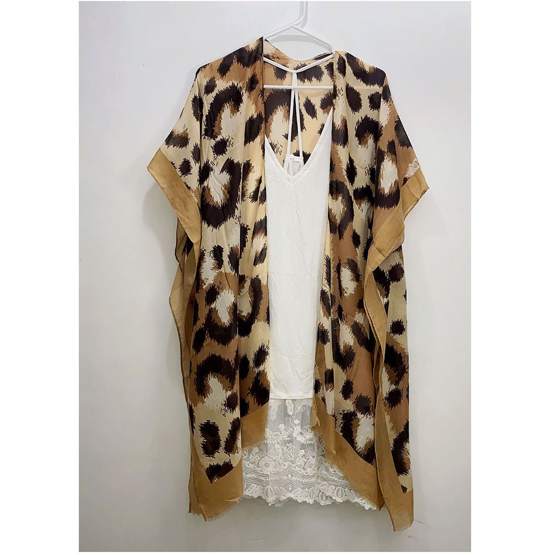 Cheetah Print Kimono Etsy UK