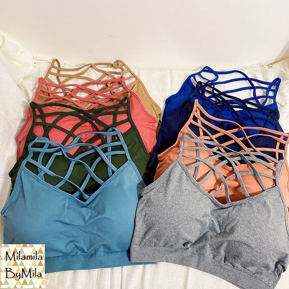 Plus Size XL 2XL 3XL Womens Seamless Bralette Crop Top - Etsy