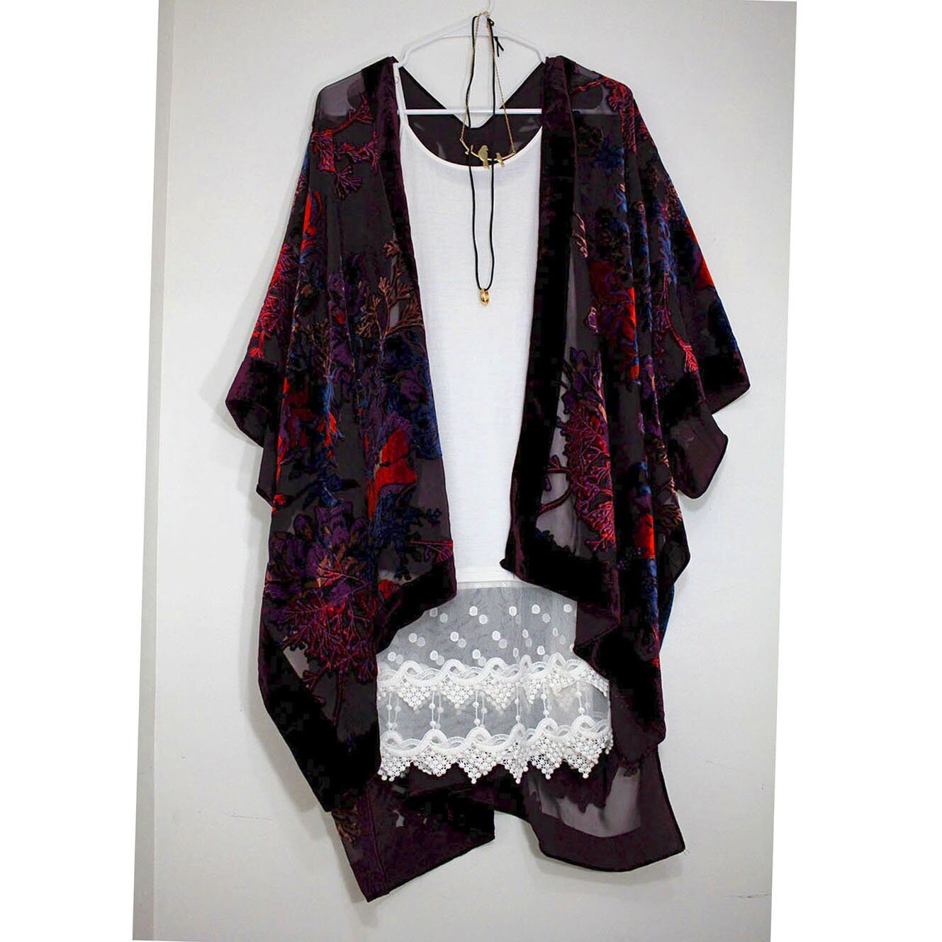 Velvet Kimono - Etsy