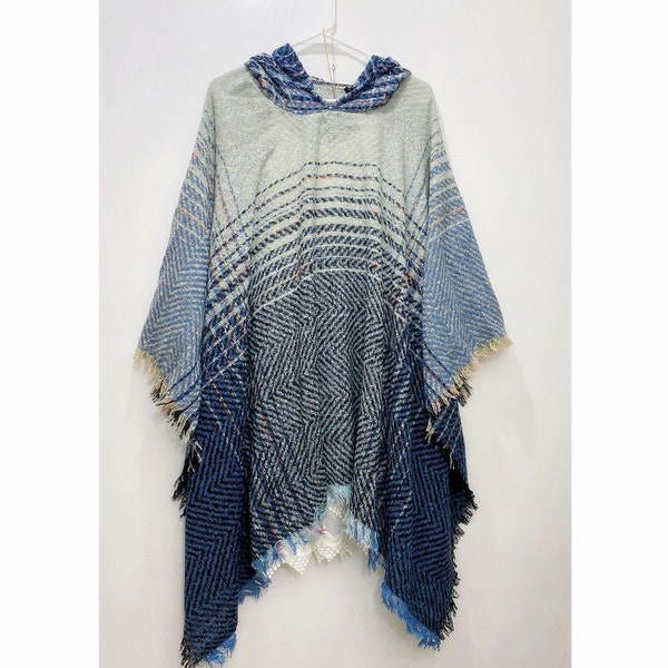 Unisex Poncho with Hood