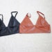 Buy 2 get 1 free item, faux leather bralette bra for women plus size XL XXL available 