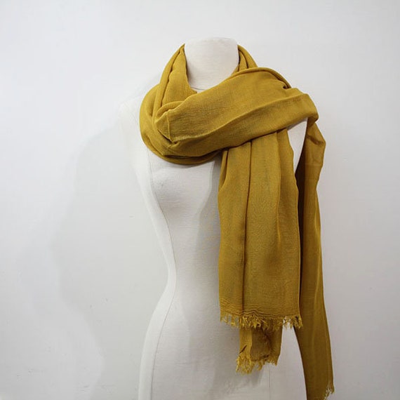 Womens mustard sale yellow scarf