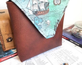 Pirate Voyage Faux Leather Pouch