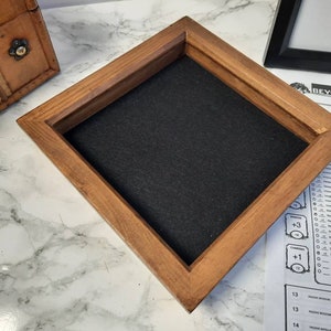 Black Felt Dice tray