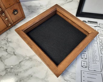 Black Felt Dice tray