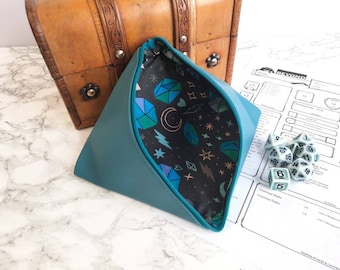 Ready To Ship - Crystal Gem Dice Bags