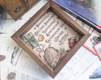 2nd Breakfast Dice Tray, RPG, DND, Dungeons and Dragons Rolling Tray
