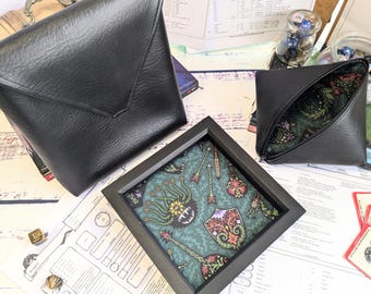 TTRPG Monster & Weapons Dice Tray Bundle, Rolling Tray, Personalised Tray, Tabletop Gamer, Roll Play Games, Dungeons and Dragons,