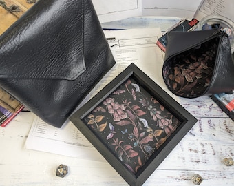 Poisonous Plant Dice Tray Bundle, Rolling Tray, Personalised Tray, Tabletop Gamer, Roll Play Games, Dungeons and Dragons