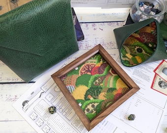 Houses in the Hill Dice Tray Bundle, Rolling Tray, Personalised Tray, Tabletop Gamer, Roll Play Games, Dungeons and Dragons, Dice Tray Gift