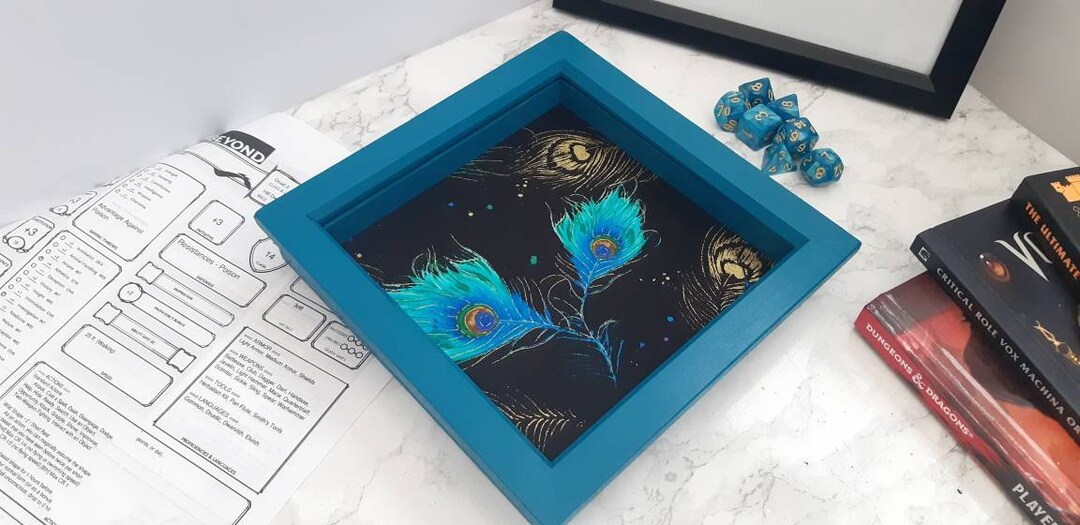 Peacock RPG Dice Set