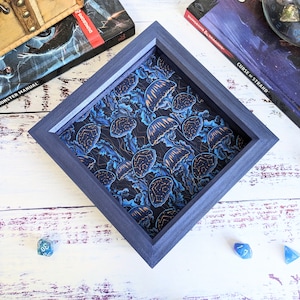 Bandeja de dados de medusa celestial, bandeja de dados de DnD personalizada, bandeja de dados para juegos, bandeja de dados TTRPG,