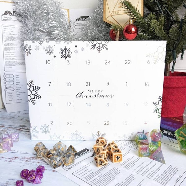 Dungeons and Dragons Advent Calendar Etsy