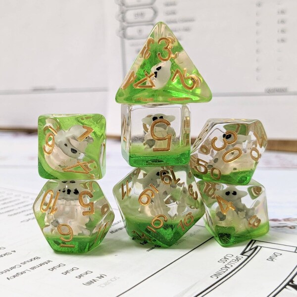 Goblin Dice Set Etsy