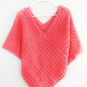 Iris Poncho Crochet Pattern, Crochet Poncho Pattern,crochet shawl