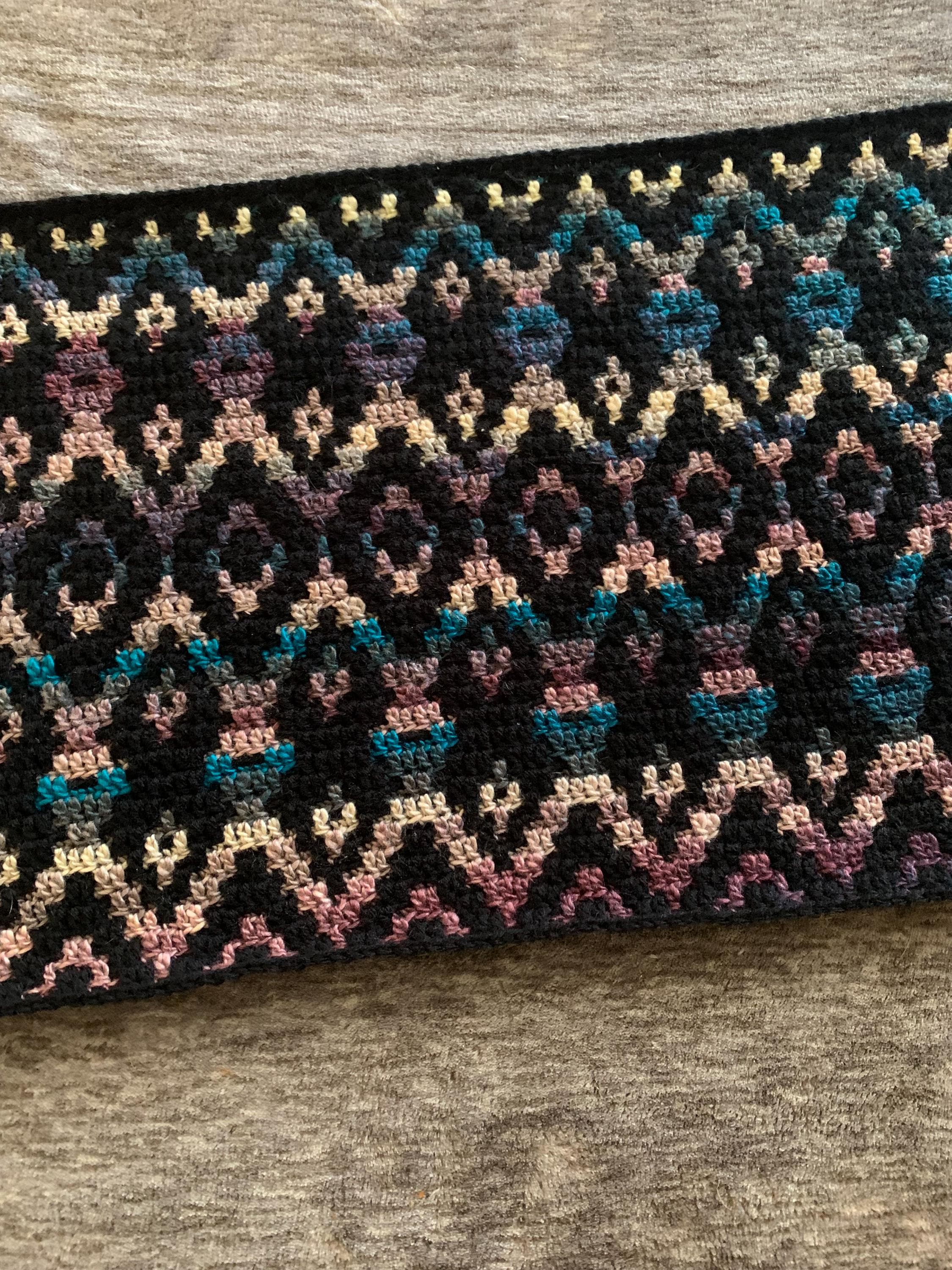 Mosaic Crochet Pattern, Overlay Mosaic Crochet, Interlocking Diamonds ...