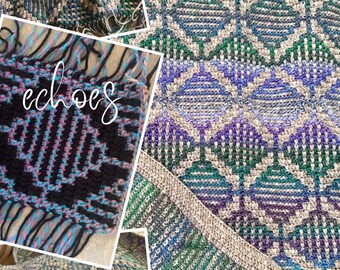 Overlay Mosaic Crochet Blanket Pattern, Echoes (Written Pattern)