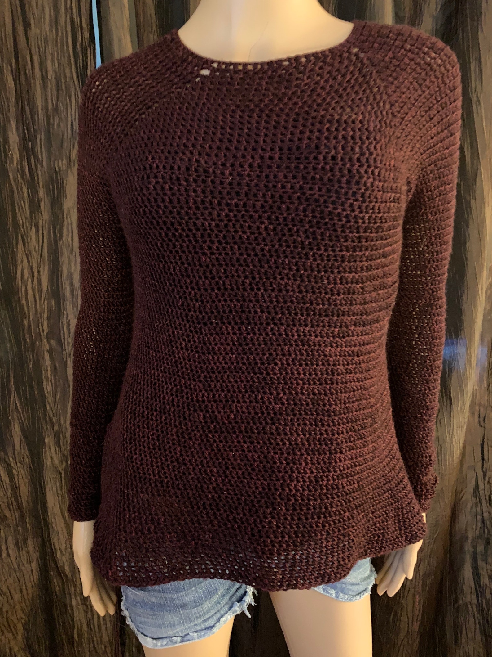 Aline Crochet Sweater Pattern Raglan Top Cowl Neck Crochet Etsy