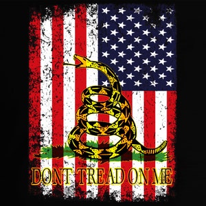 Short-Sleeve Unisex T-Shirt-US Gadsden Flag