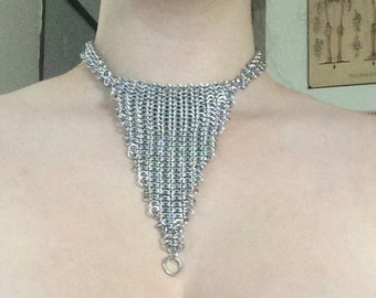 Triangle Chain Maille Necklace