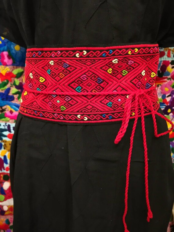 Hand Embroidered Belts Faja Fiesta Mexicana Mexican Style Etsy