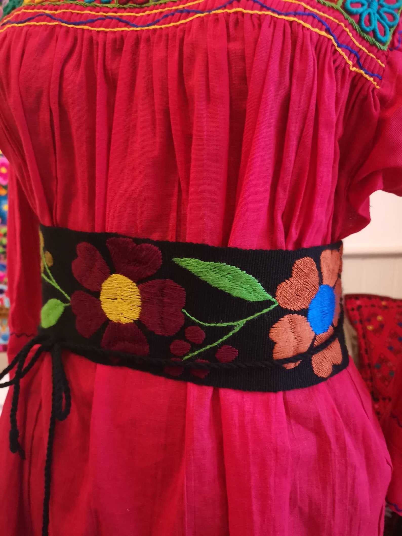 Hand Embroidered Belts Faja Fiesta Mexicana Mexican Style Etsy