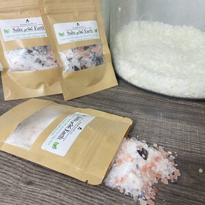 Bath Salts, Bath Soaks, Rose and Lavender Bath Salts