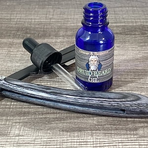 Beard Oil (Vegan), Beard Care, Grooming oil, Druid Beard Oil