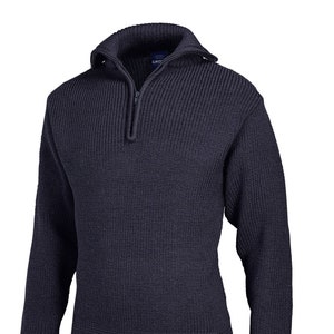 Men's sweater Troyer / sailor sweater navy