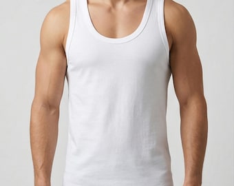 Unterhemd Achselshirt für Herren 4erPack