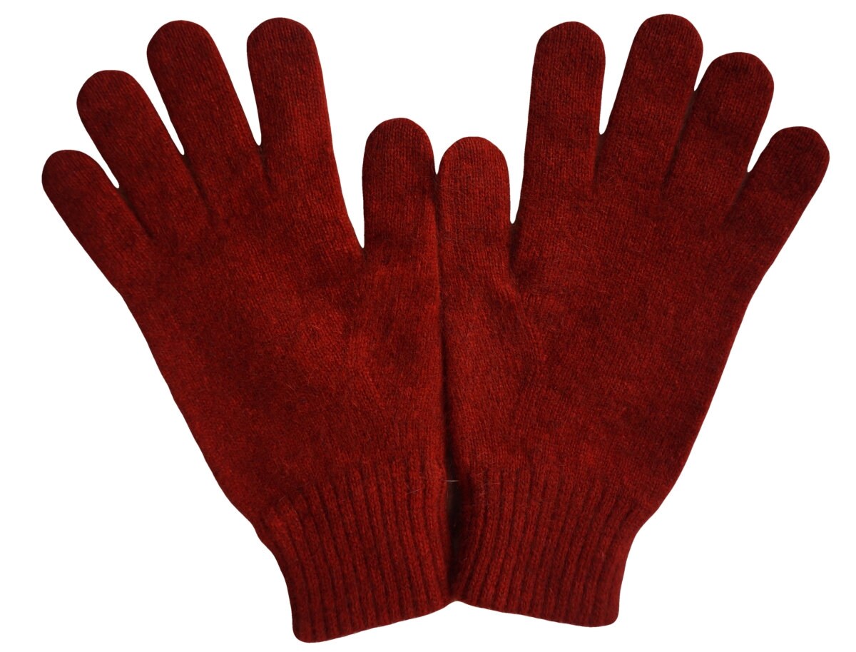 Posseimo Gloves Made of Possum Hair Tomato - Etsy