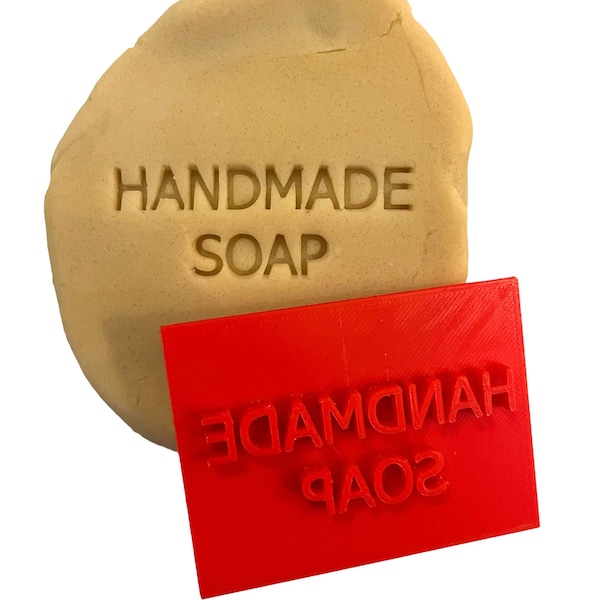 Handmade Soap Dough/Soap Stamp 3D Printed