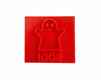 Ghost Soap/Dough Stamp 3D Printed