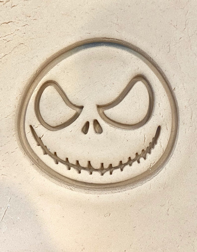 Pumpkin King SoapDough Stamp 3D Printed