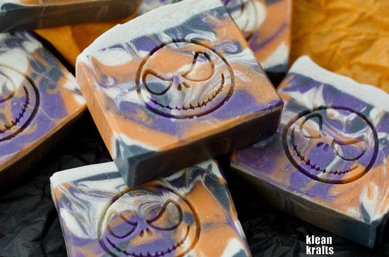 Pumpkin King SoapDough Stamp 3D Printed